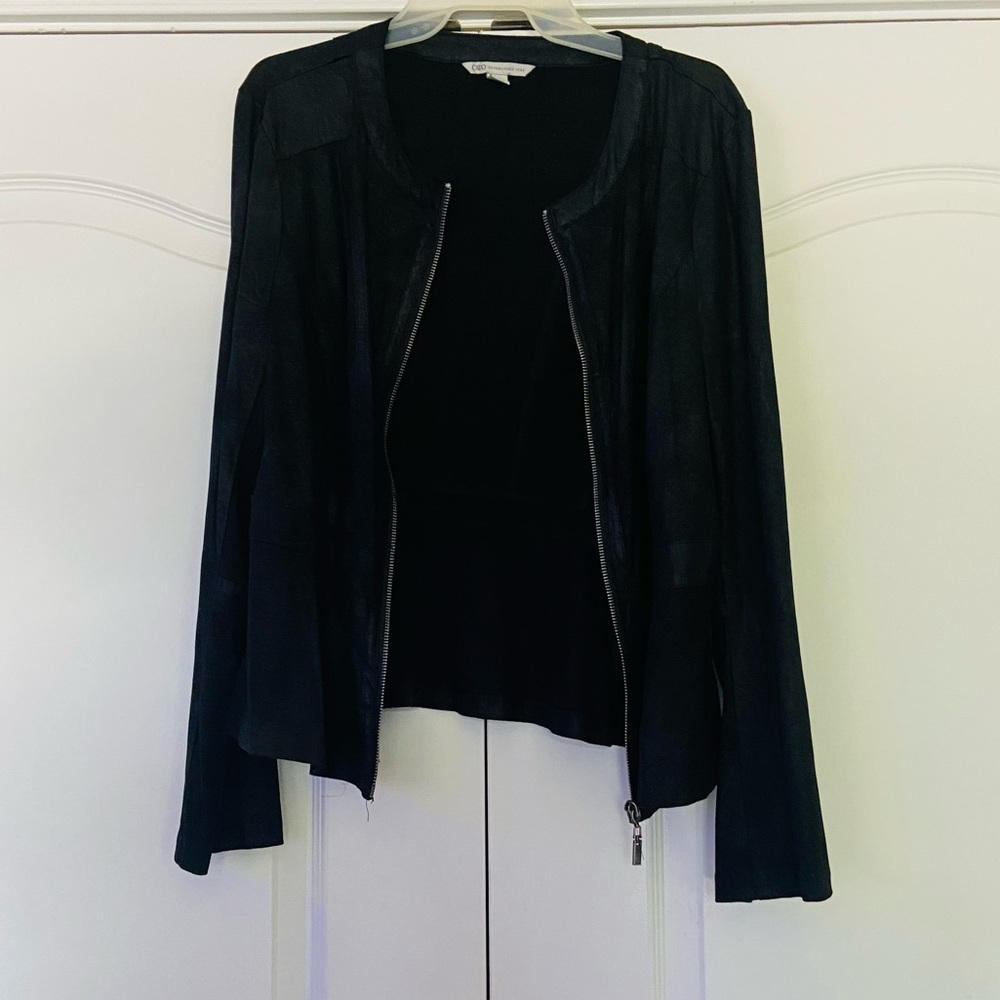 Black Cato’s  Zip-Up Jacket